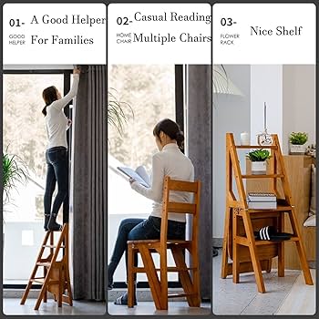 abfurniture Robo ladder はしご型 折りたたみ式 スツール abfurniture】折りたたみ式 はしご型 デザインスツール